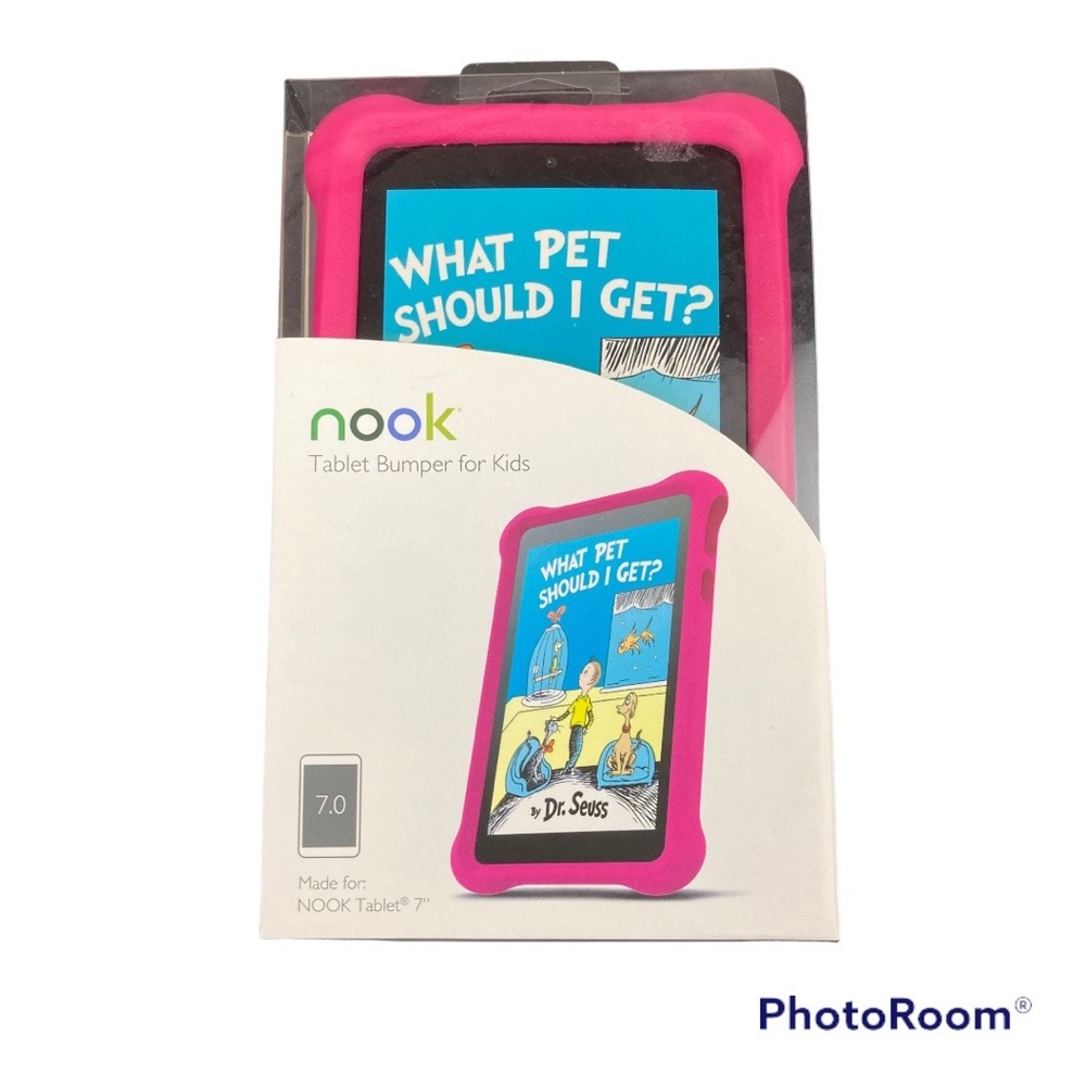 💙Pink Micro Foam Bumper Nook Cover for 7”